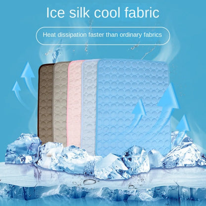 TheCoolingMat - Ultimative Kühlungsmatte aus Eis-Seide für Hunde & Katzen